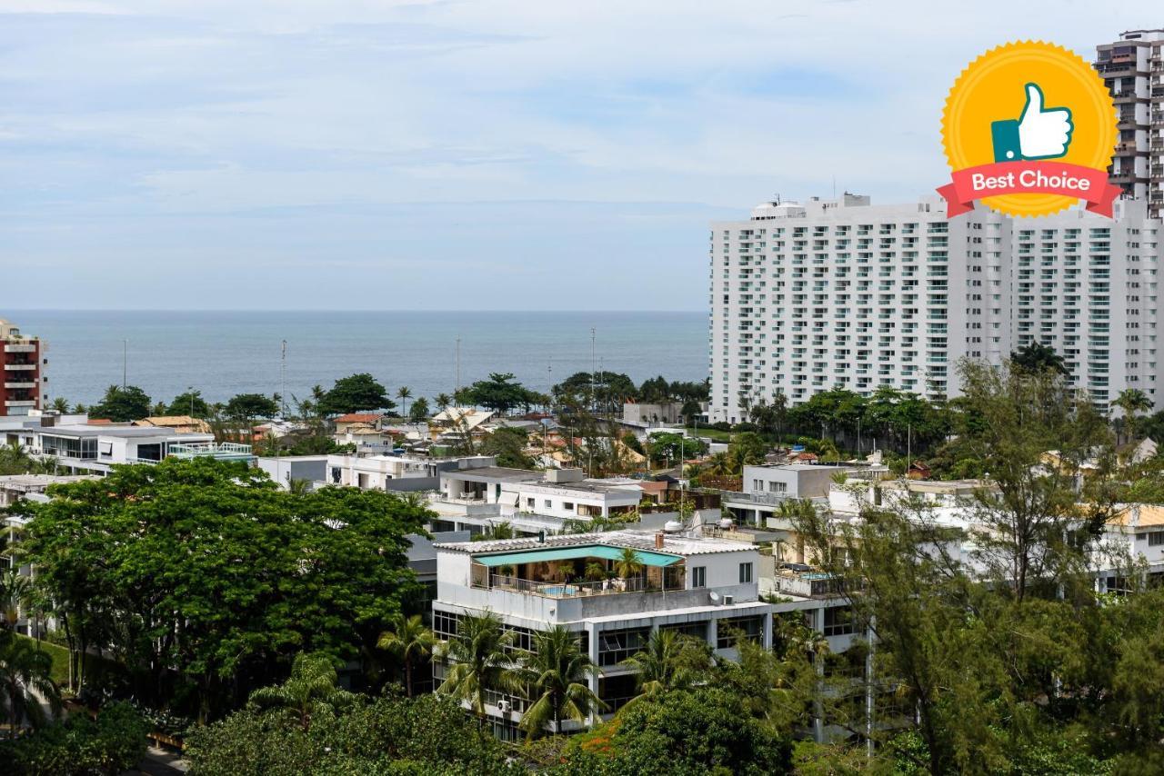ריו דה ז'ניירו Pineapples Pdc1103 - Lindo Apartamento 2 Quartos Na Barra Da Tijuca מראה חיצוני תמונה